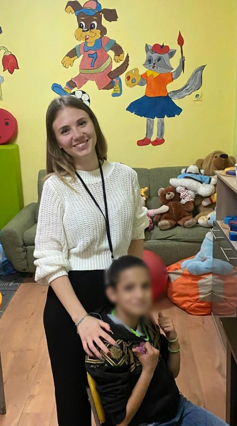 Иванета в детска занималня